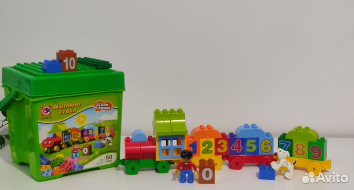 Lego duplo поезд