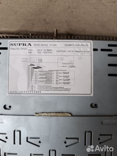 Ресивер supra