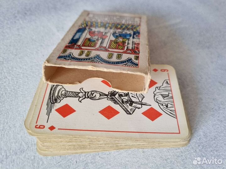Игральные карты лубок СССР