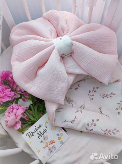 Конверт на выписку муслиновый новый