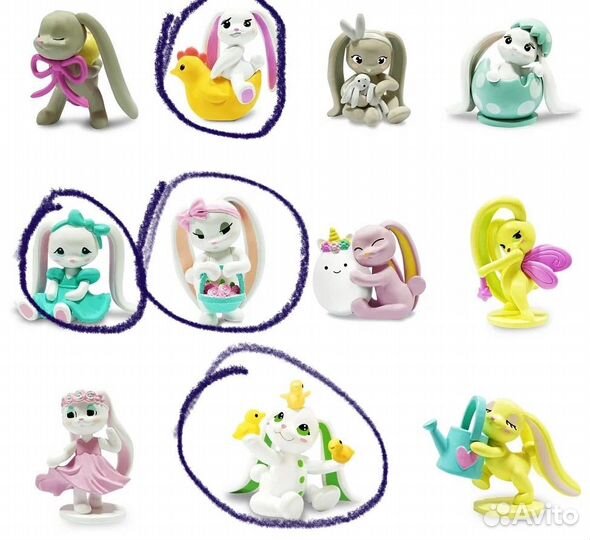 Игрушки из чупа чупс зайки piglette