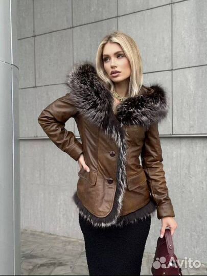 Куртка с натур.чернобуркой rute /40-58