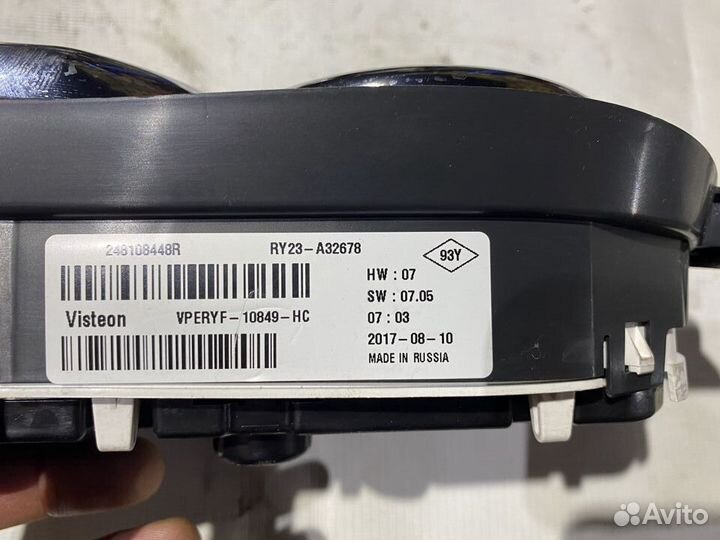 Приборная панель Renault Sandero Stepway 2