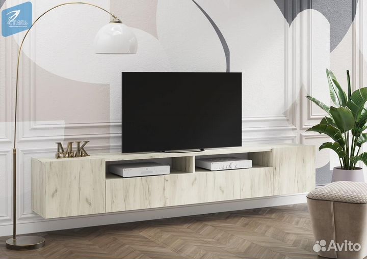 Тумба навесная для телевизора Соло