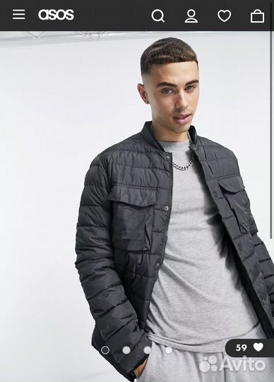 Бомбер Jack & Jones размер М