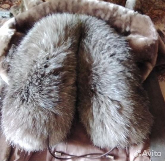 Шуба натуральная кролик