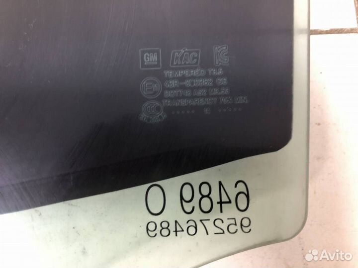 Стекло двери задней левой Opel Mokka 2012