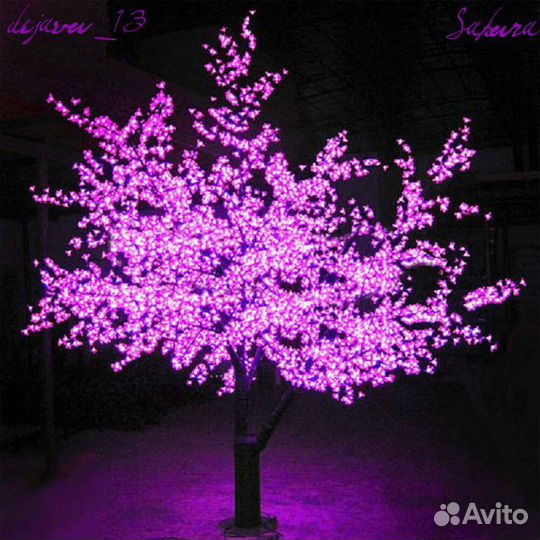 Уличные светящиеся деревья LED