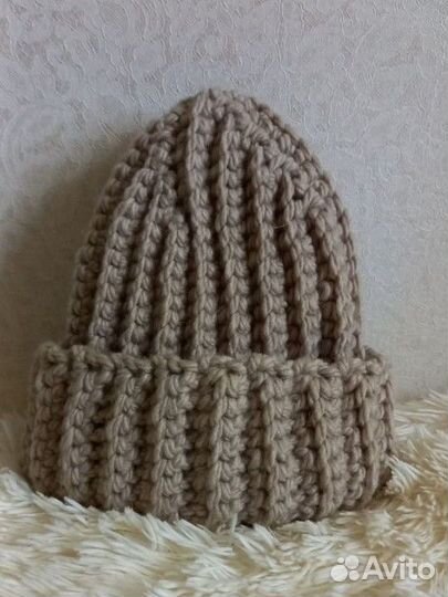 Вязаные зимние шапки на заказ