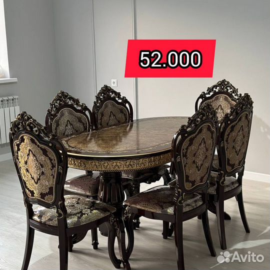 Стол и стулья от производителя