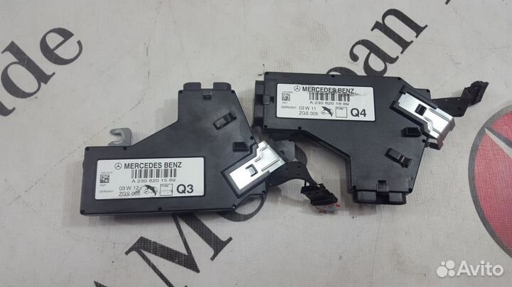 Услитель антенны на Mercedes-Benz R230 SL55 AMG