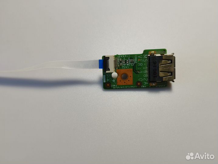Разъём USB со шлейфом для ноутбука MSI CX500