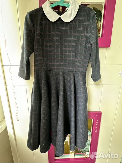 Школьное платье для девочки 134 Noble people