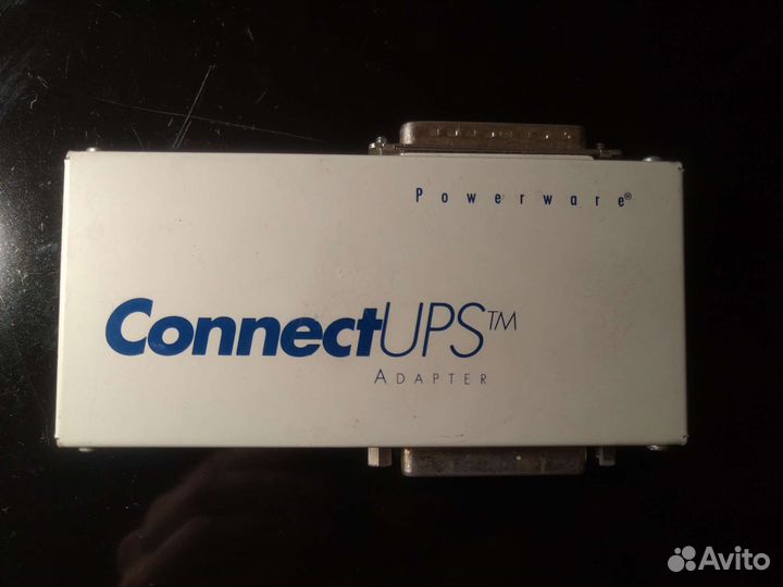 Ретро редкий Connect Ups adapter Powerware