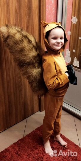 Костюм белки 5-6 лет прокат