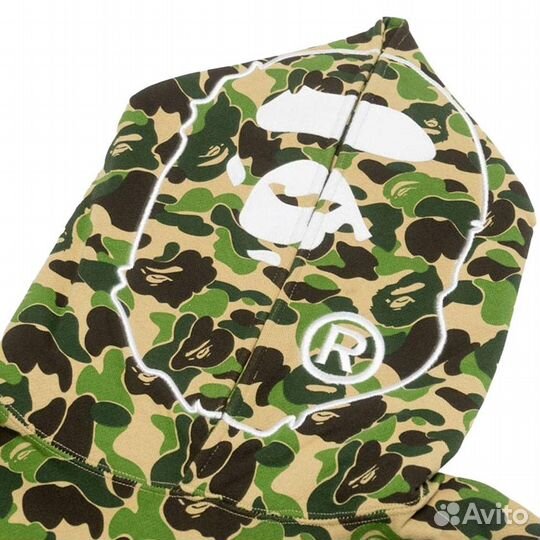 Хлопковое худи Bape XL