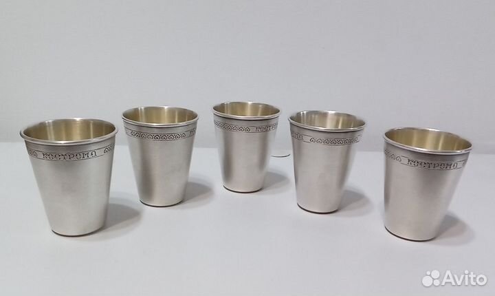 Рюмка, стопка, чашка, мельхиор, СССР