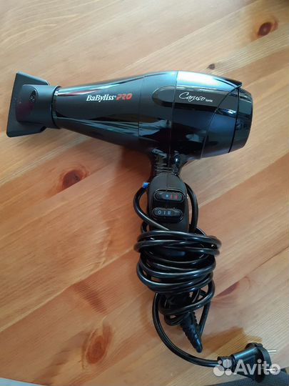 Фен BaByliss pro Caruso Ionic