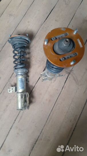 Передние стойки на toyota