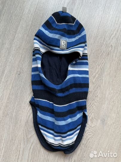 Шапка шлем reima на мальчика р.52 (хлопок)