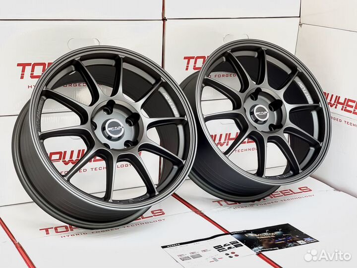 Makstton FF007 17 7.5J +35 5x112 вес 7.6kg Gray