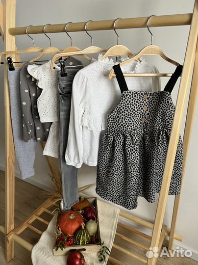 Вещи пакетом на девочку zara 110