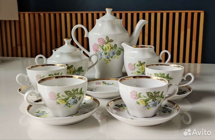 Чайный Кофейный сервиз набор СССР