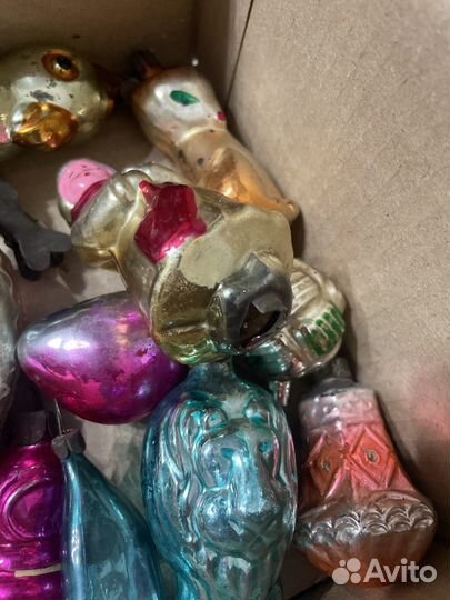 Елочные игрушки СССР