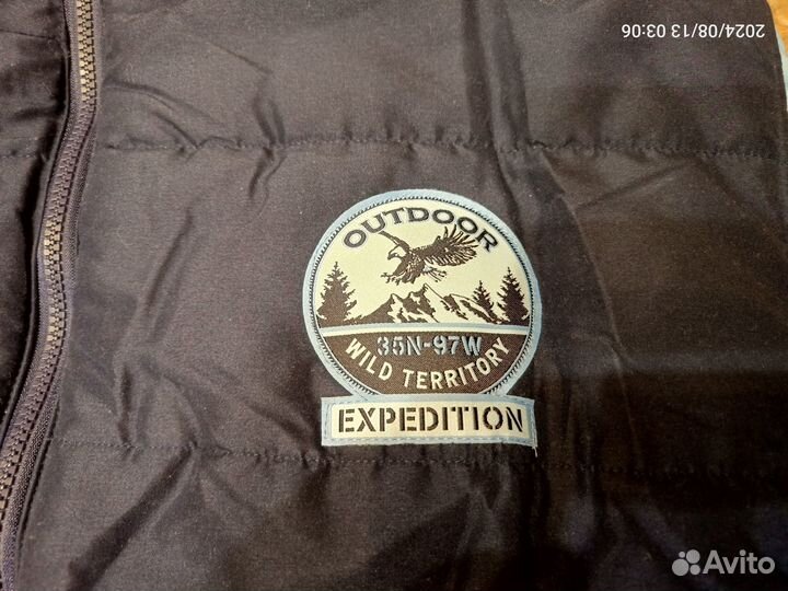 Мужской жилет утепленный 