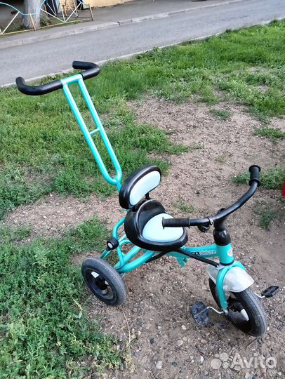 Детский трехколесный велосипед бу