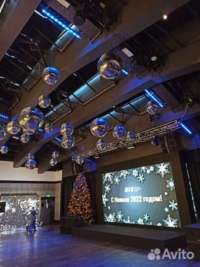 Диско шар зеркальный