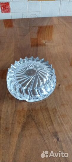Пепельница хрустальная. Родом из СССР