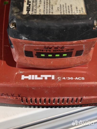 Hilti vc 5-a22 с зарядным устройством