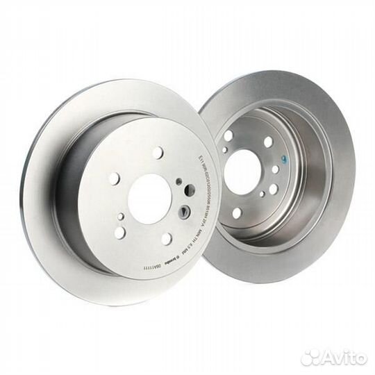 Диск тормозной задний brembo 08A11111