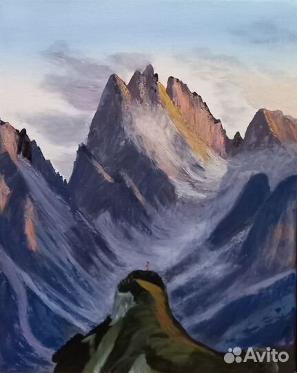 Картина маслом пейзаж 