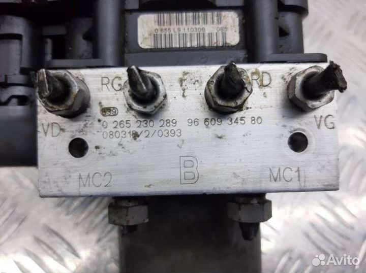 Блок ABS Citroen C4 Picasso 0265230289