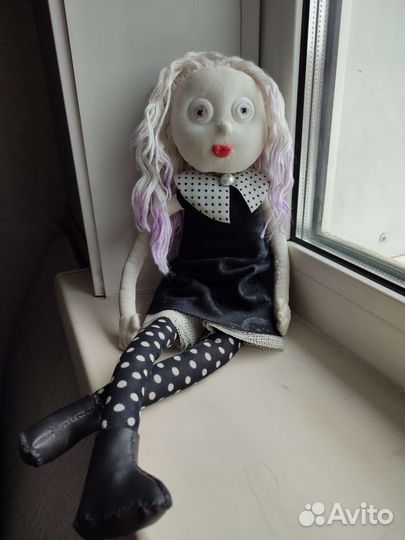 Кукла текстильная