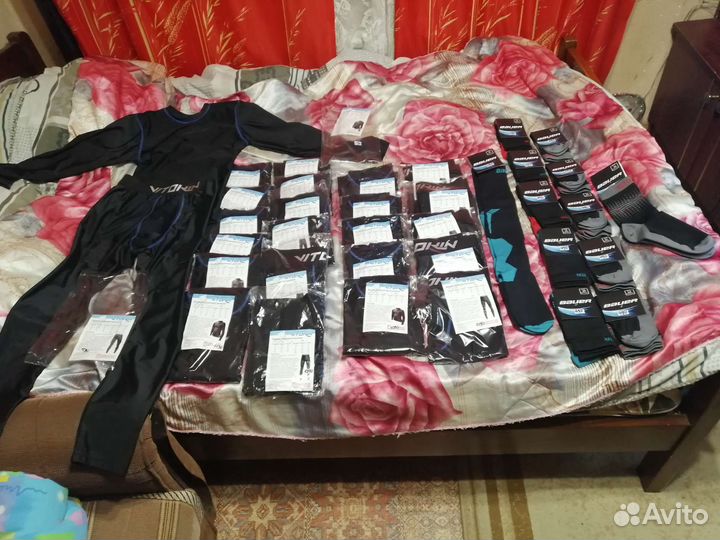 Лента хоккейная, аксессуары, одежда