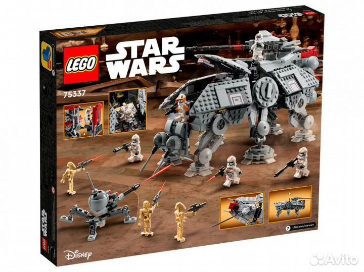 Lego Star Wars 75337 Шагоход AT-TE