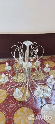 Люстра кованная