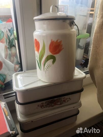 Форма для холодца,бидон СССР