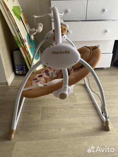 Детские электронные качели новые