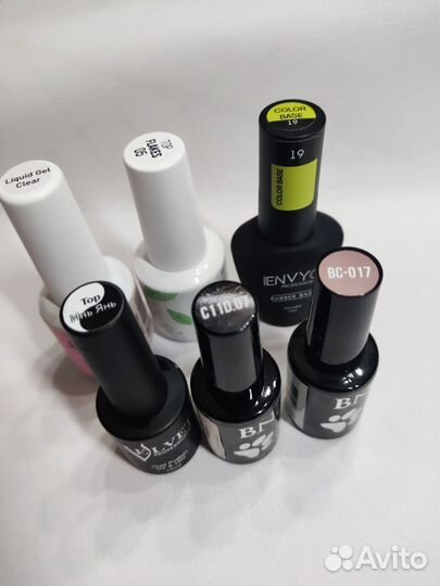 Базы топы гель-лак пакетом