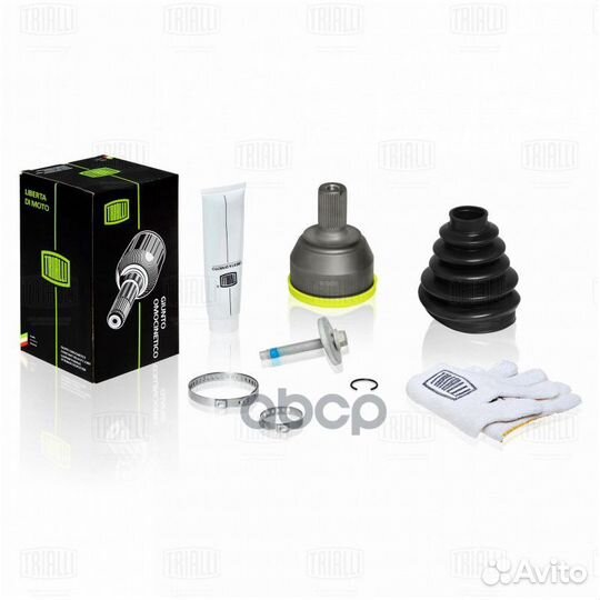 Шрус ford focus II/C-MAX 1.4-1.6 нар. 24зуб. GO