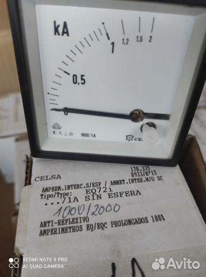 Амперметр Максиметр EMC96. /5A