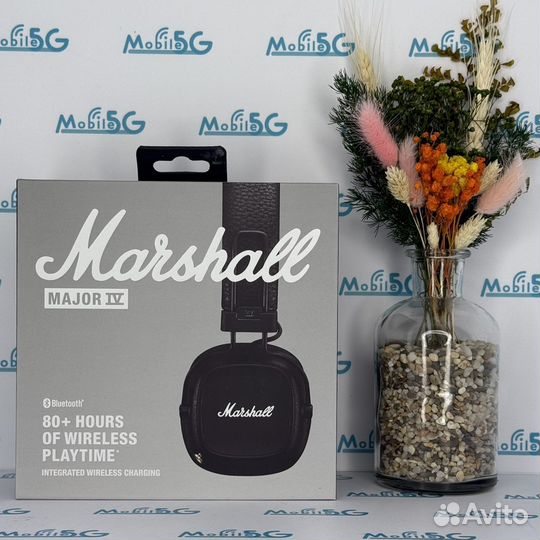 Беспроводные наушники marshall major 4 Black