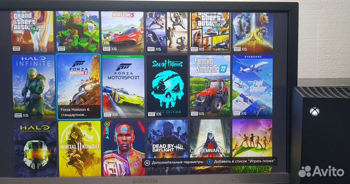 Игровая приставка Xbox Series X рст + 400 игр