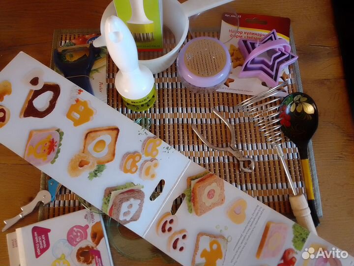 Кухонные приспособления, формочки для вырезания