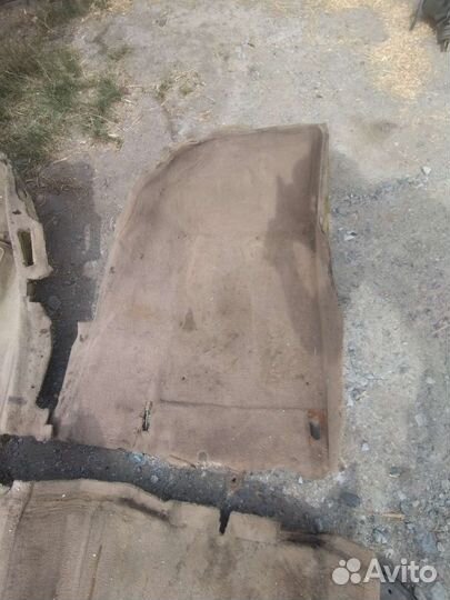 Коричневый ковёр салона BMW е36 седан