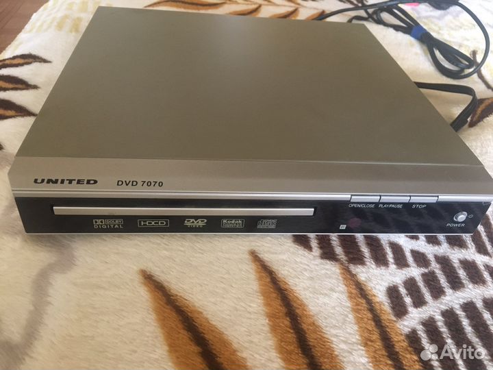 DVD 7070 united проигрыватель